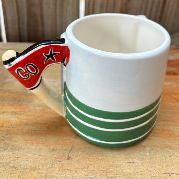 FIB Burton & Burton Sculpted Football Go Team Coffee Mug 12oz - Picture 4 of 8